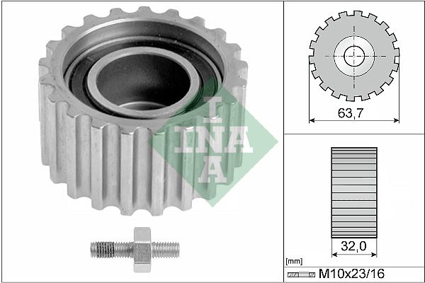 WILMINK GROUP Паразитный / Ведущий ролик, зубчатый ремень WG1252785